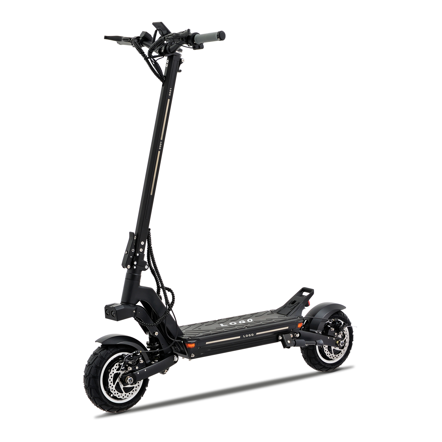 2400W Dual Motor Electric Scooters 52V 18.2Ah Lithium Battery 