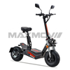 Road-legal Traffic Customized EEC Electric Scooters With Double LED Headlights