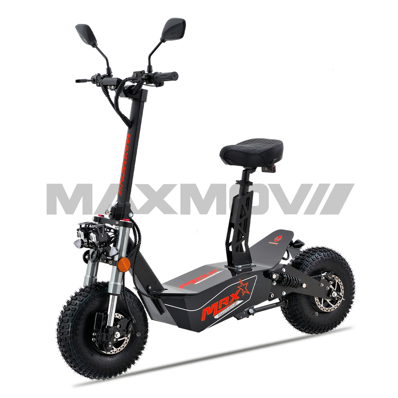 Road-legal Traffic Customized EEC Electric Scooters With Double LED Headlights