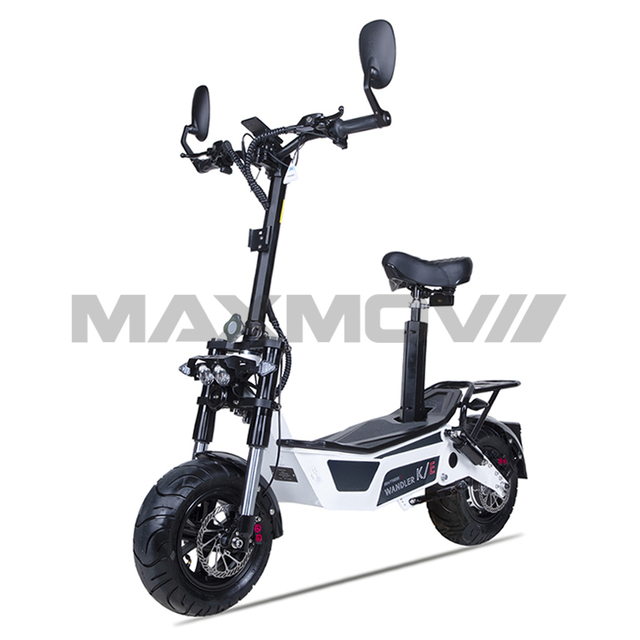 Street Long Distance EEC Electric Scooters With Suspension