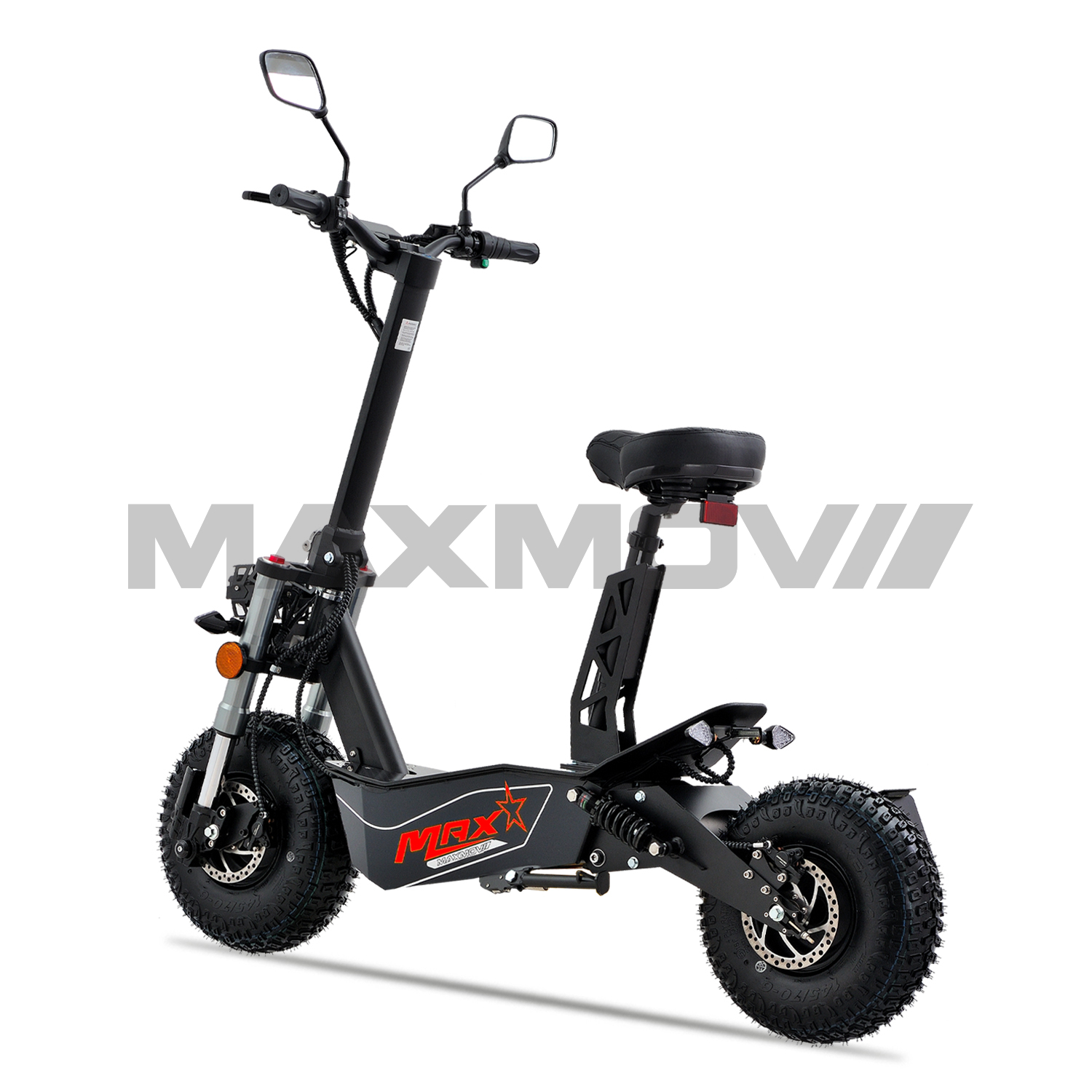 Road-legal Traffic Customized EEC Electric Scooters With Double LED Headlights