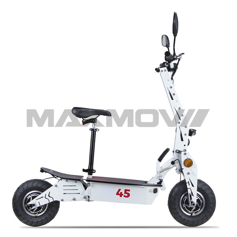 Adults White EEC Electric Scooters With Mirror