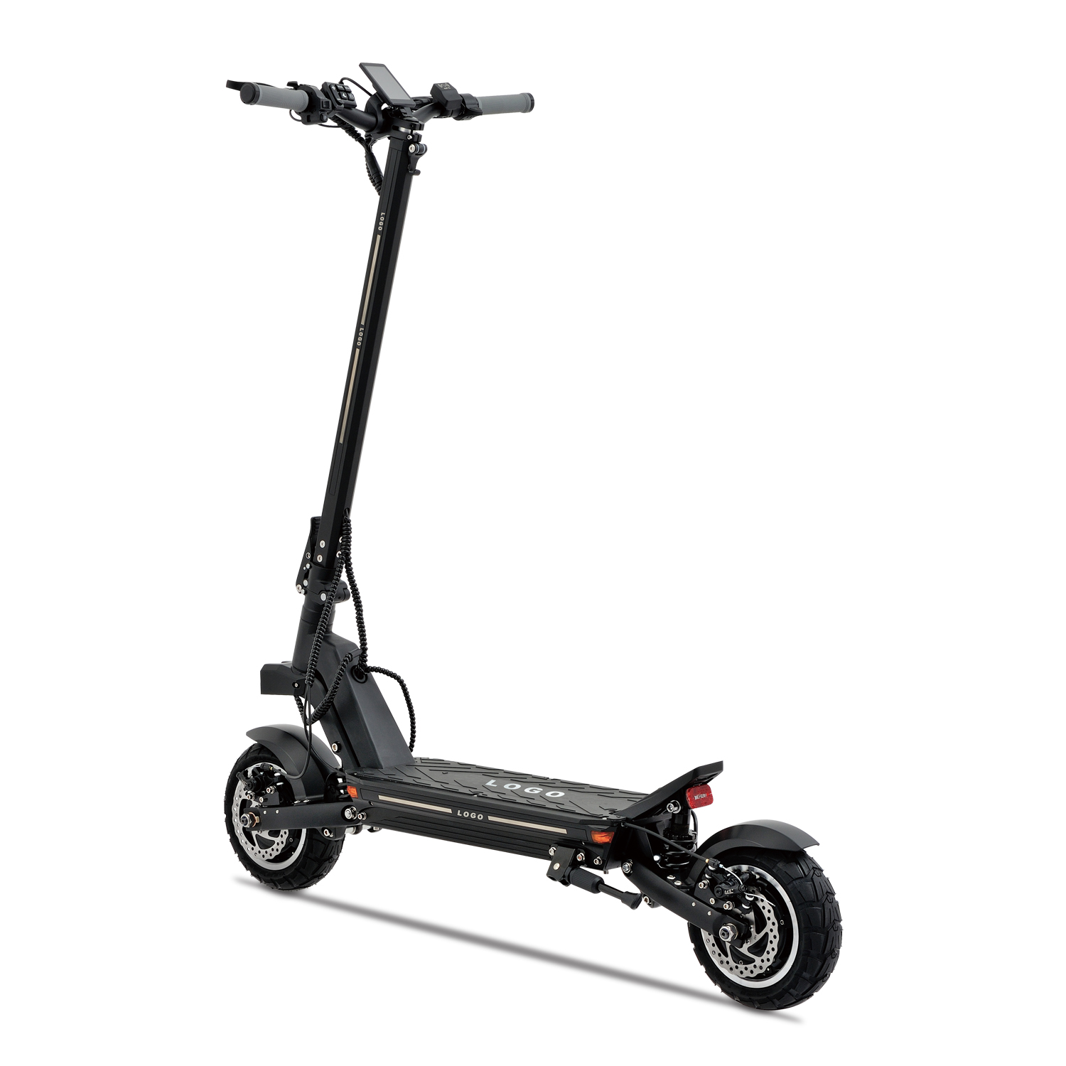 2400W Dual Motor Electric Scooters 52V 18.2Ah Lithium Battery 