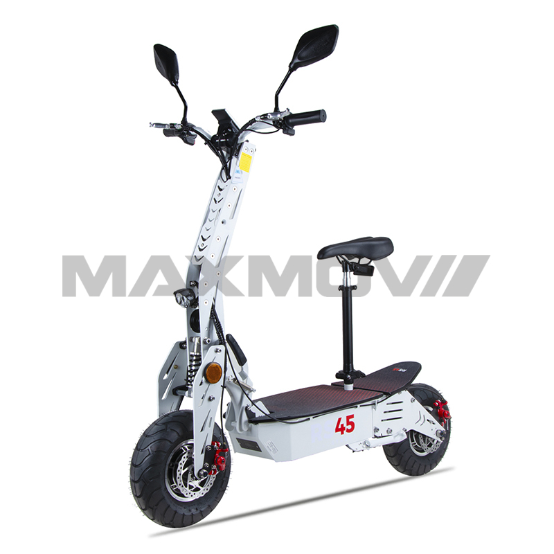 Adults White EEC Electric Scooters With Mirror