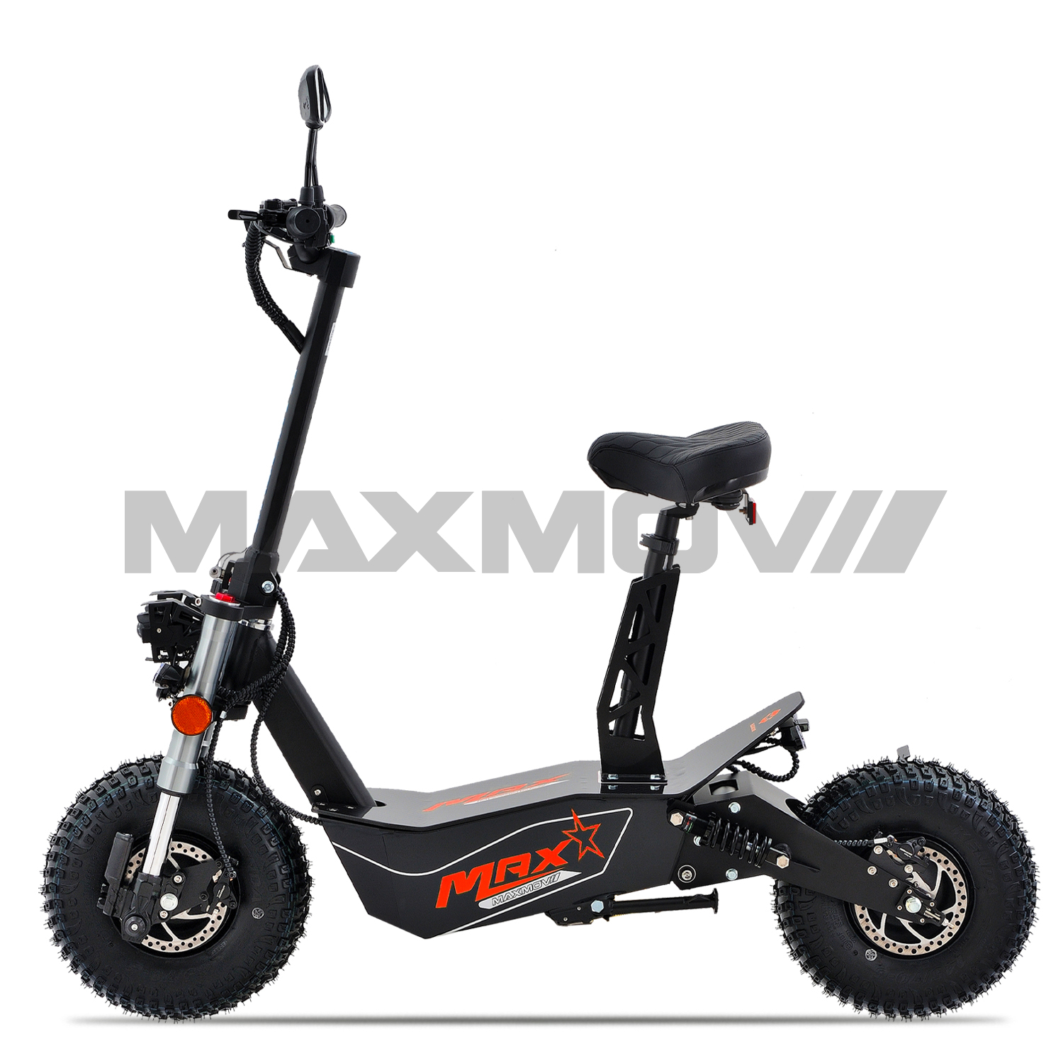 Road-legal Traffic Customized EEC Electric Scooters With Double LED Headlights